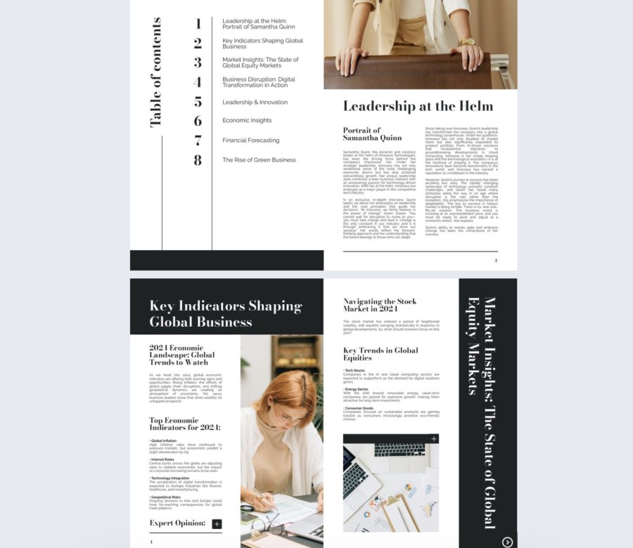 Digital Company Magazine Template