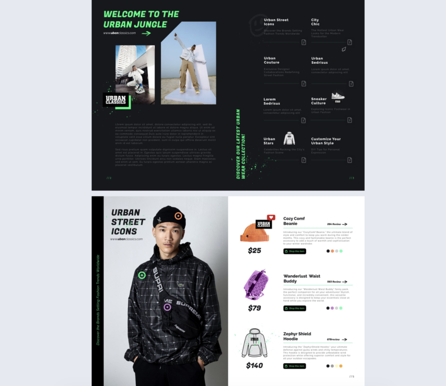 Fashion Wholesale Catalog Template