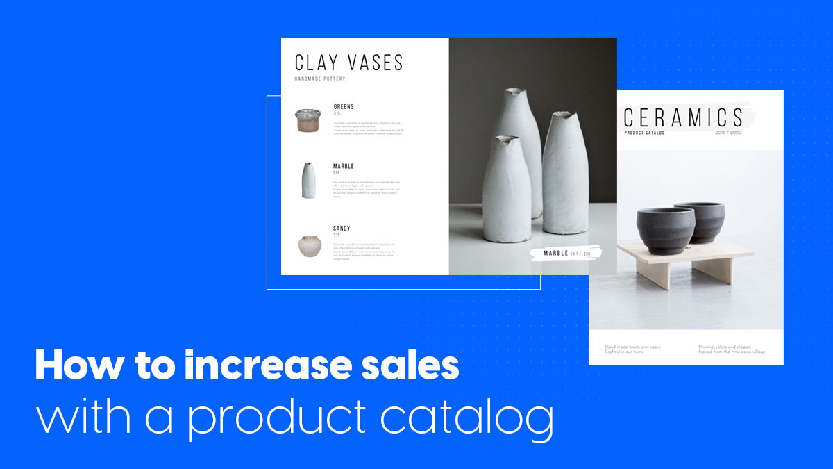 How to increase sales with a product catalog 