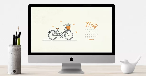 Freebie: May 2017 wallpaper calendar