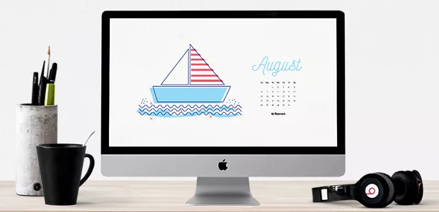 august 2017 calendar wallpaper