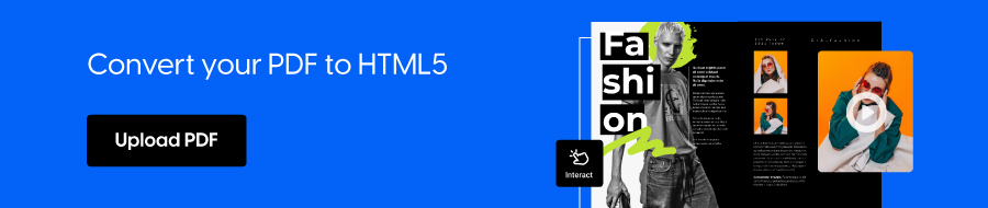 PDF to HTML5 Flipbook Banner
