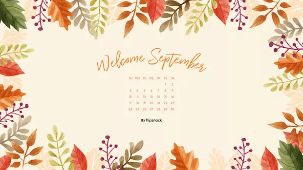 September 2022 wallpapers  55 FREE desktop  phone calendars