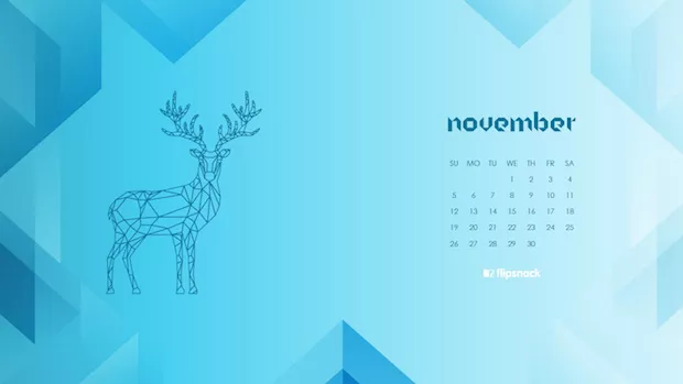 November 2017 wallpaper background