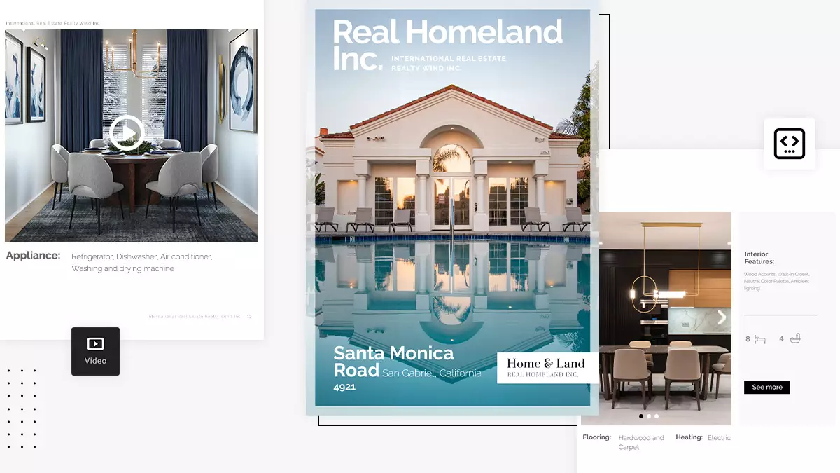 How to make a real estate brochure. Examples & templates