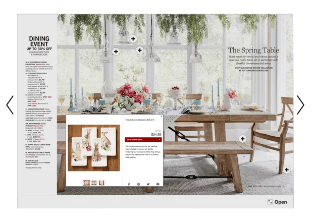 pottery barn catalog