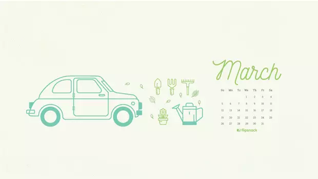 FREE March Wallpaper - Desktop & iPhone - Lily & Val Living