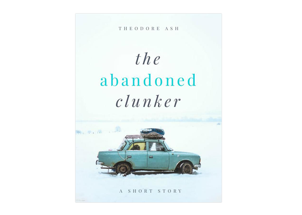 the abandoned clunker - book cover design