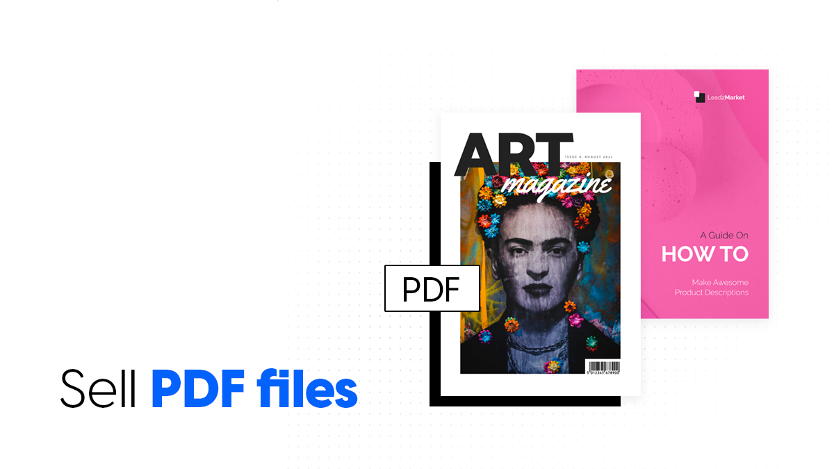 How to sell PDF files online