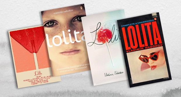 book cover design - lolita