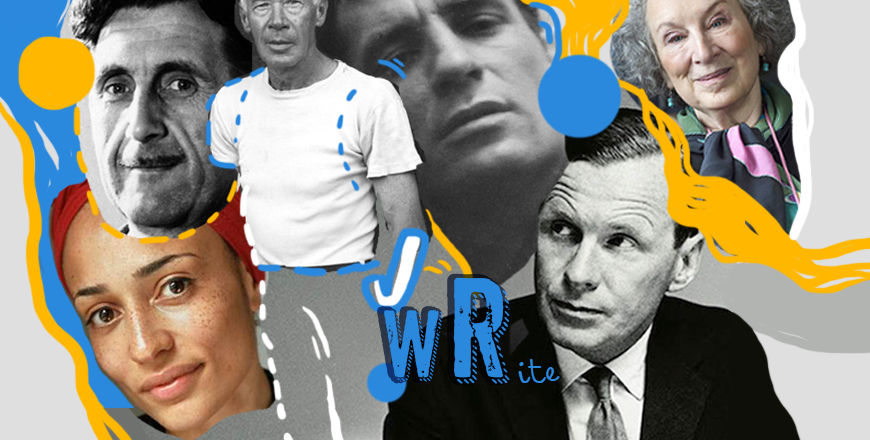 writing tips from famous writers cover