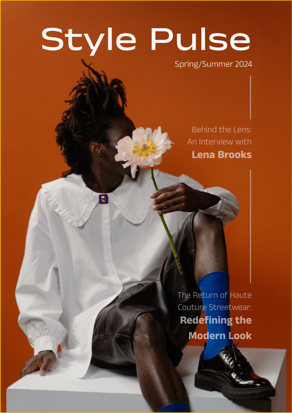 Interactive Fashion Magazine Template