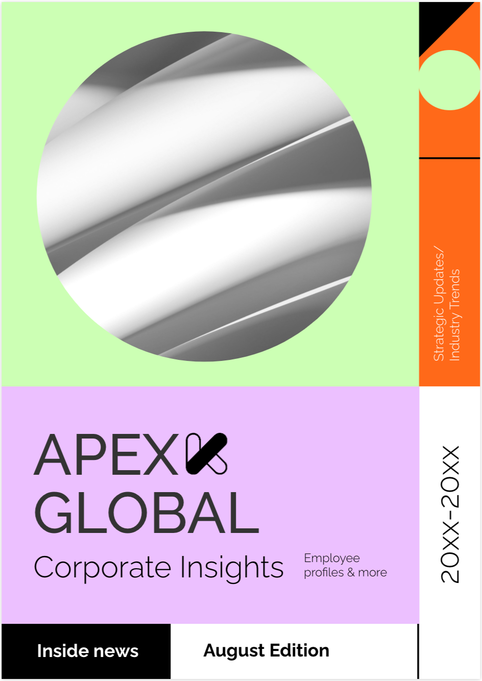 Digital Company Insights Magazine Template