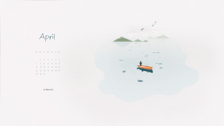 Free April 2019 wallpaper