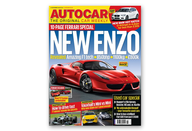 autocar magazine cover