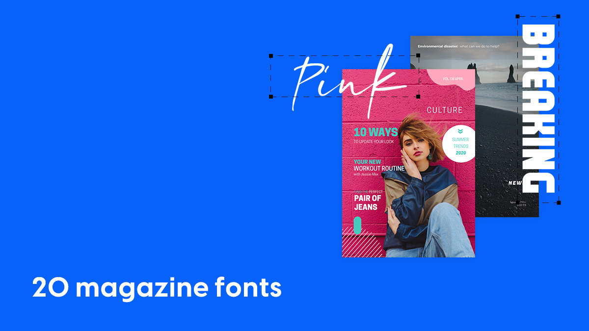 Free Adobe Fonts Fancy Pagmommy   20 Best Magazine Fonts Article Cover 