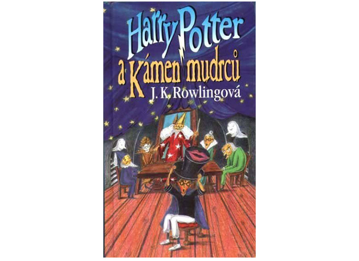 harry potter book covers czech rep