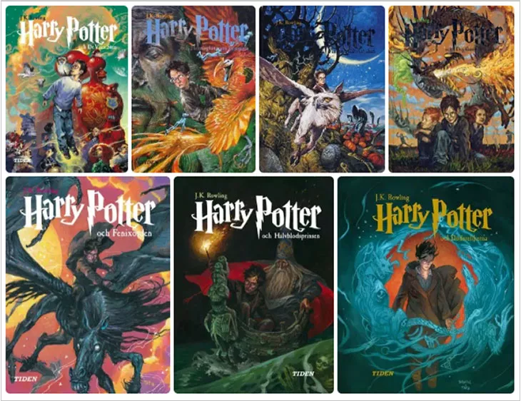 Harry Potter Book Covers All Around The World - Flipsnack Blog