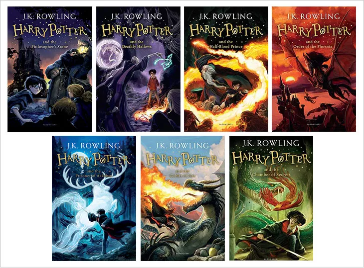 best harry potter book covers