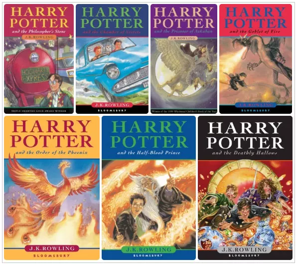 harry potter book covers 2022