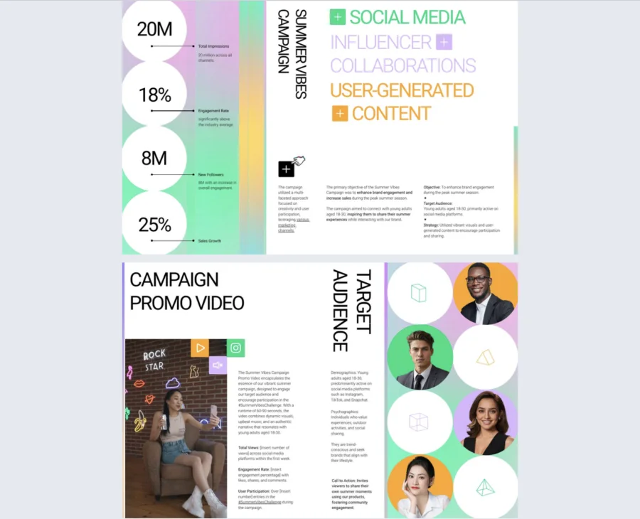 Interactive Marketing Portfolio Template