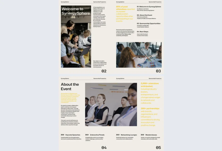 Company Sponsorship Prospectus Example