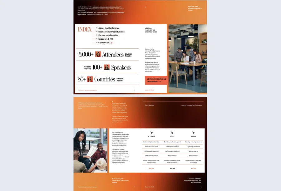 Conference Sponsorship Prospectus Template