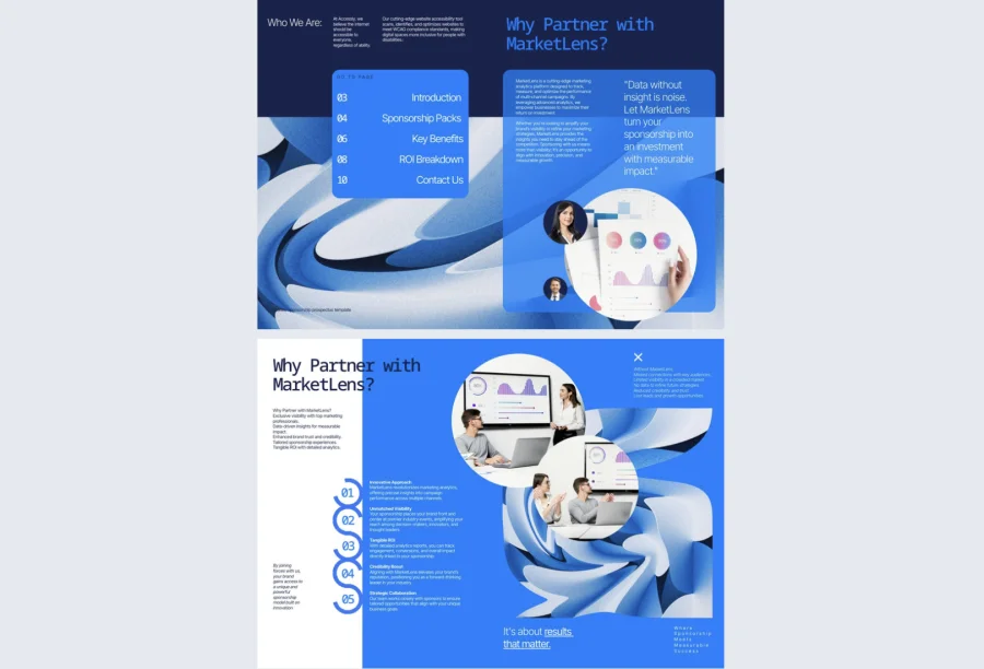 Corporate Sponsorship Prospectus Template