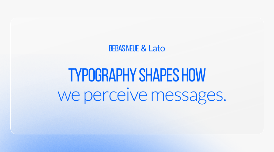  Combine Bebas Neue (headlines) with Lato (body) for a clean, professional layout that balances personality