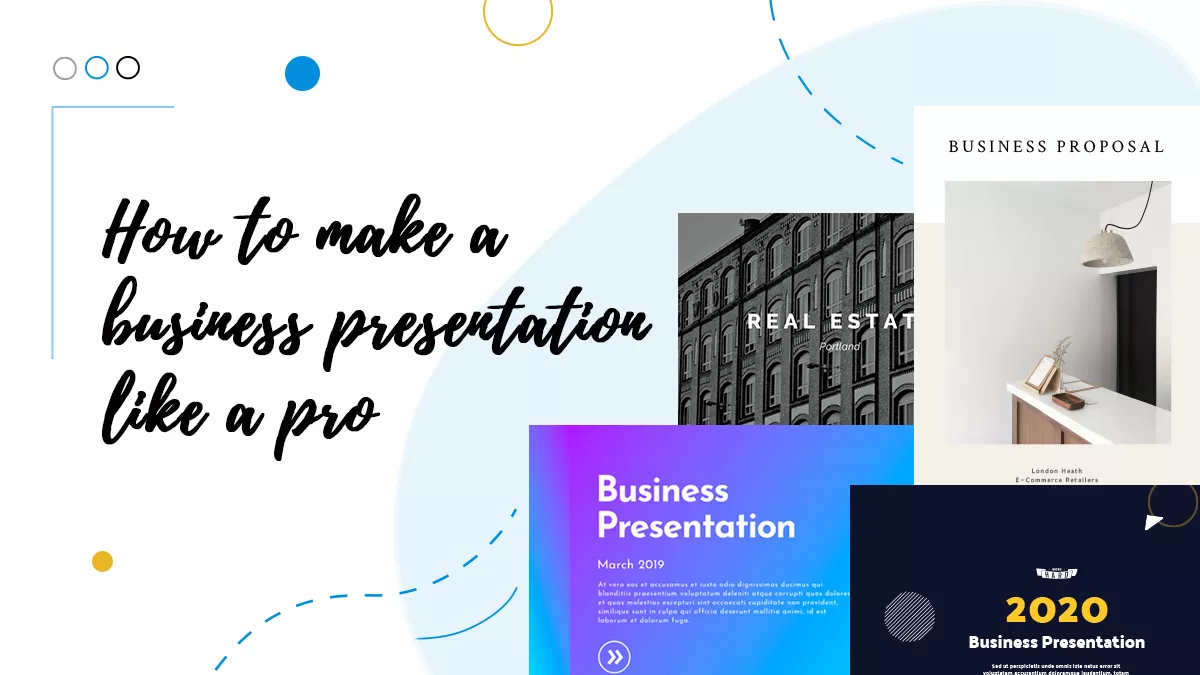 How to make a business presentation like a pro