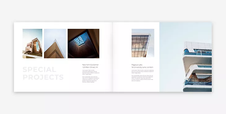 sample architect portfolio