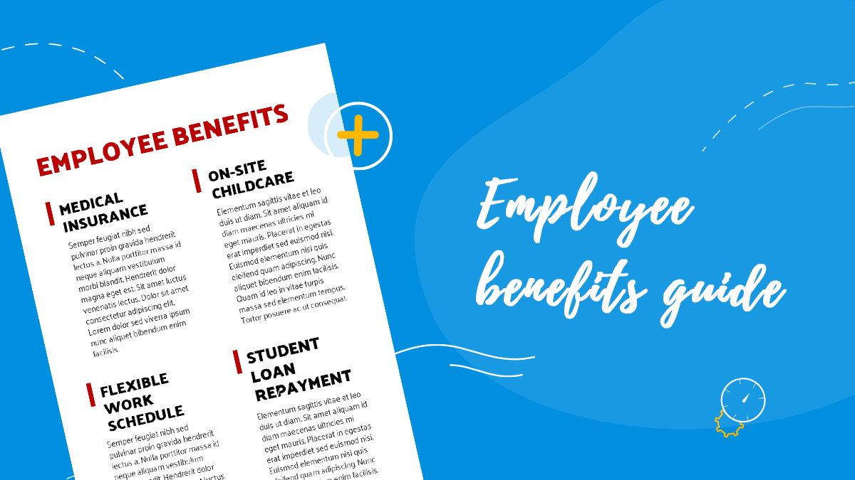 Employee benefits guide cover