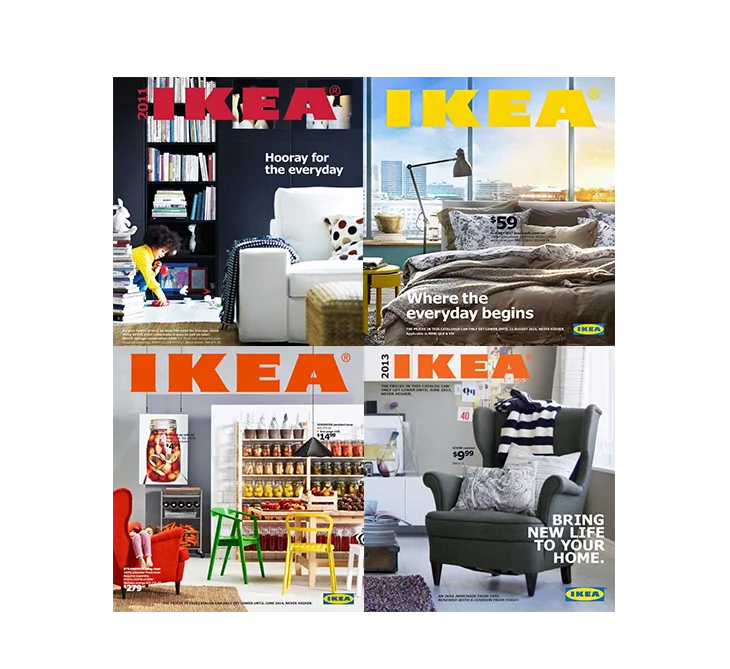IKEA catalog covers