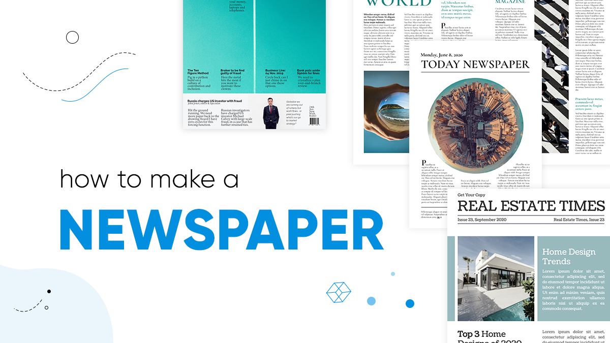 How to make a newspaper online - cover image