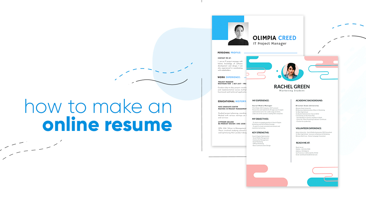 How to make an online resume, a complete guide