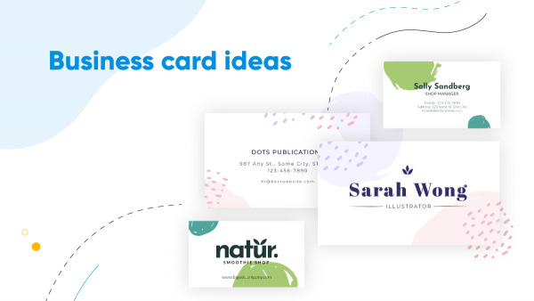 20+ business card design ideas to help you seal the deal - Flipsnack Blog