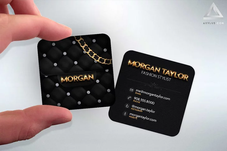 fashion business cards ideas