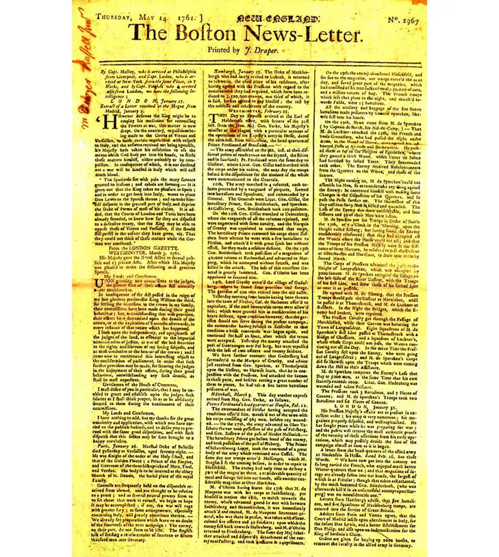 the first successful newspaper in America