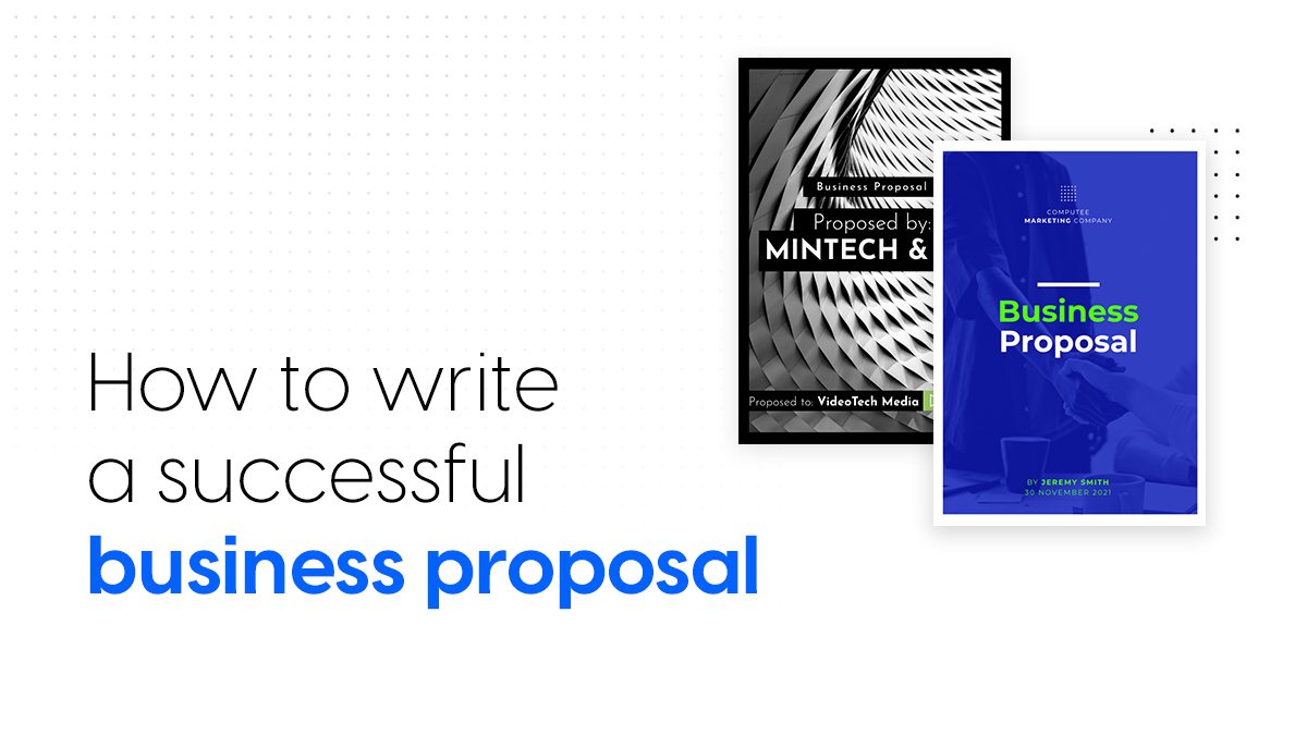 how can i write a business proposal