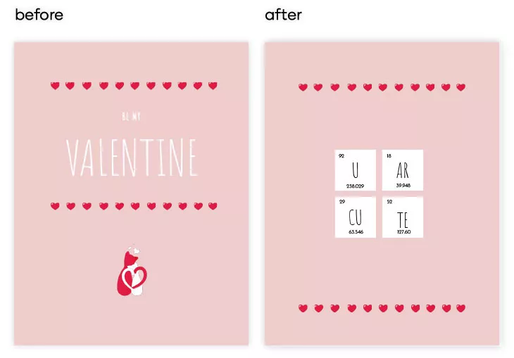 Valentine's Day Elements