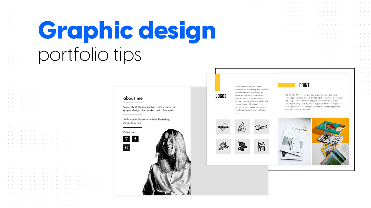 Cover graphic design portfolio tips