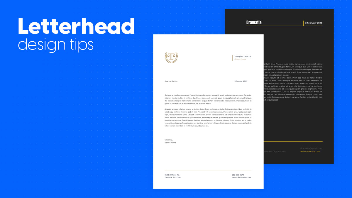 The fundamental letterhead design tips to enhance any document