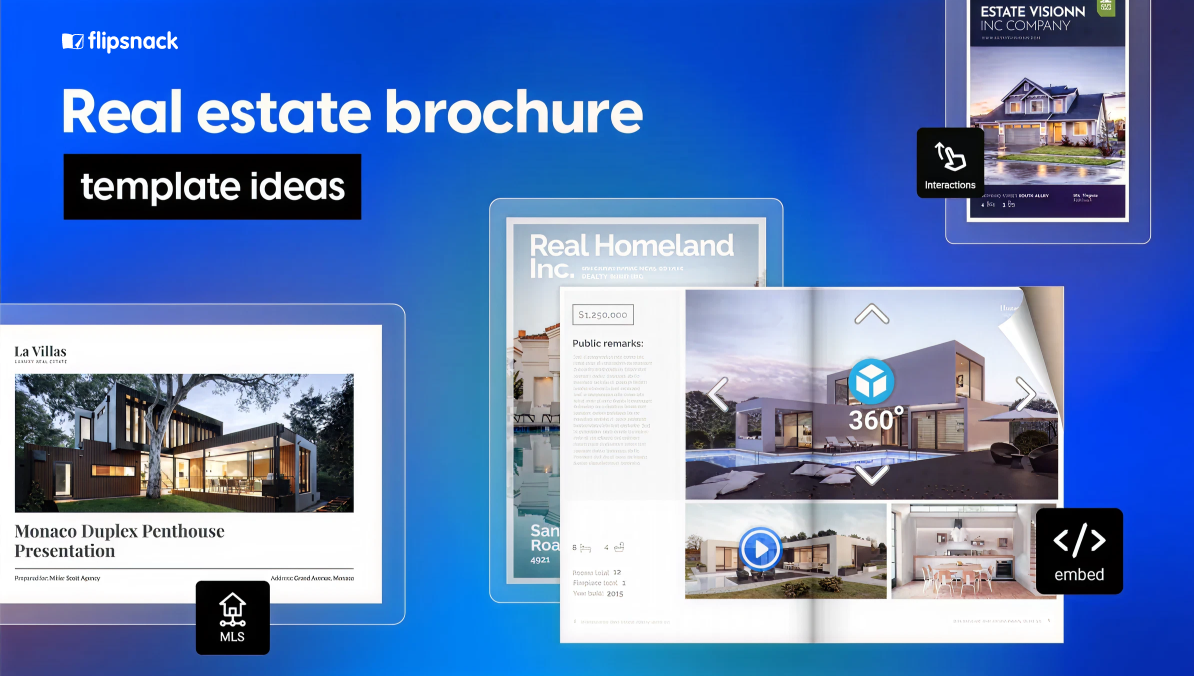 Real Estate Brochure Template Ideas to Showcase Your Properties