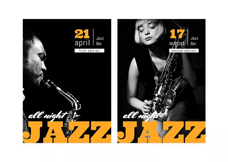 first and second edition event brochure examples