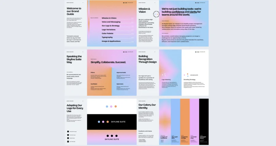Digital Branding Guide Template