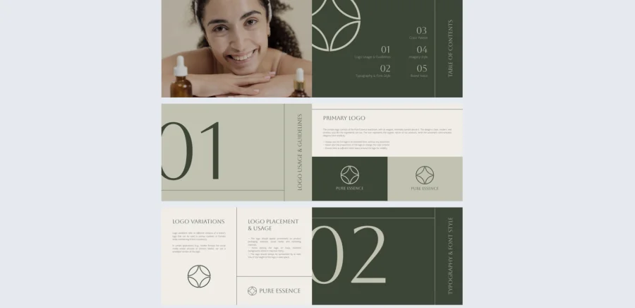 Modern Brand Guidelines Template