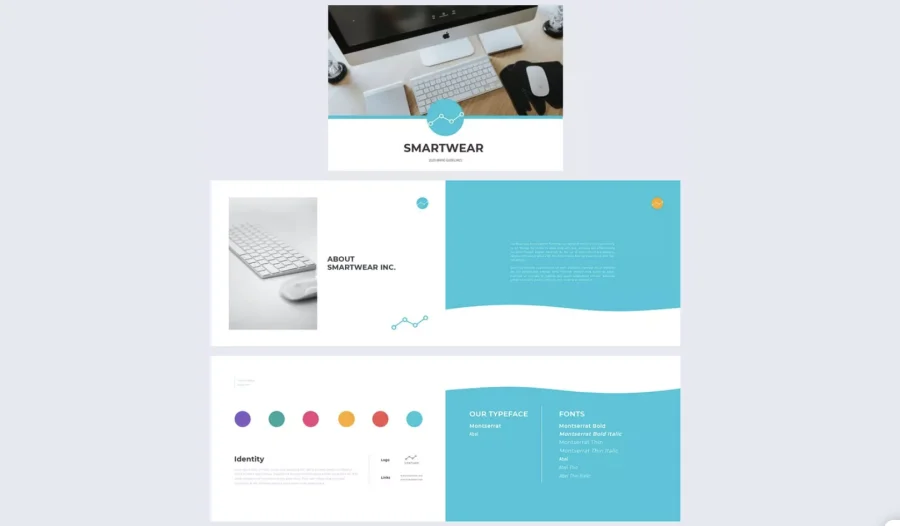 Modern Brand Manual Template