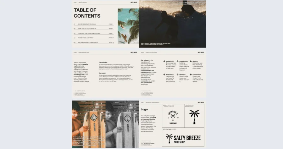 Online Branding Guide Template