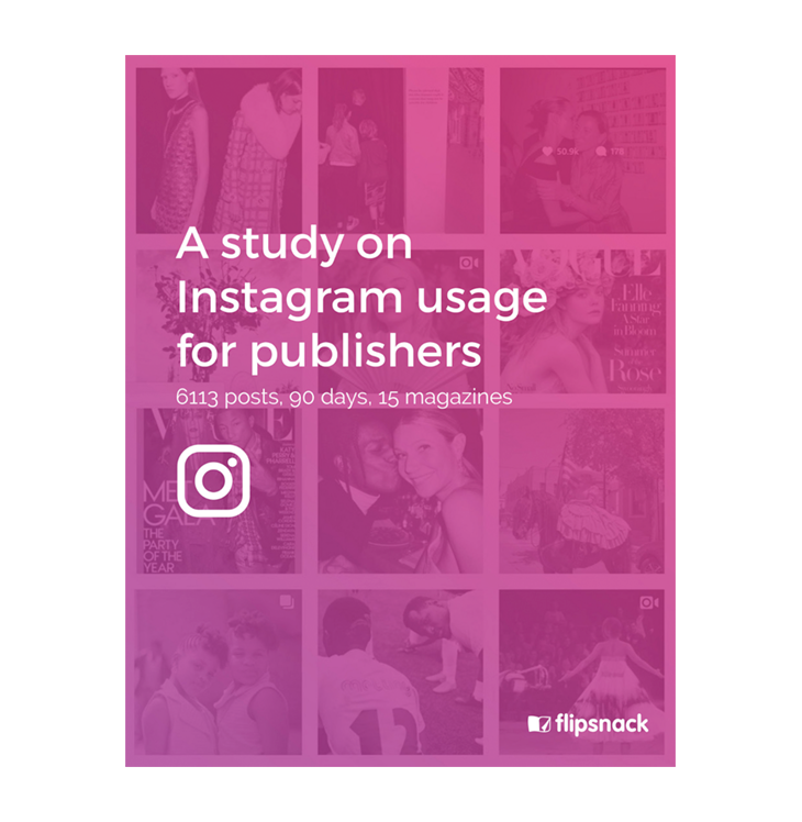 Instagram case study Flipsnack