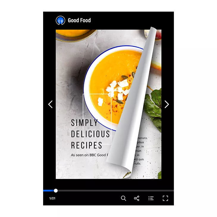 Digital flipbooks offer a better reading experience